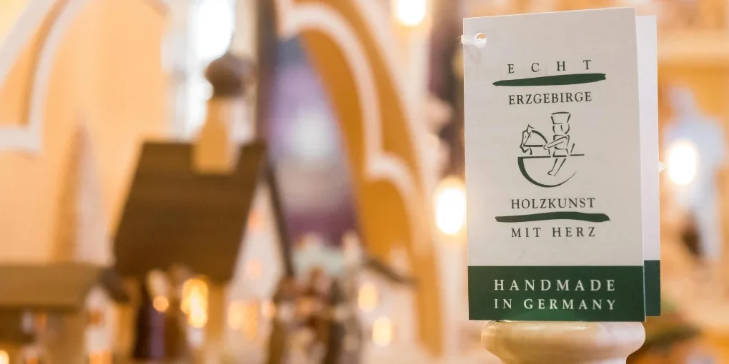 Echt Erzgebirge nur echt mit dem Reiterlein