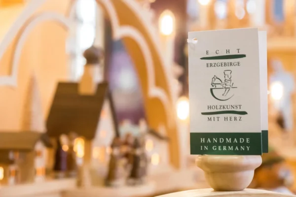 Echt Erzgebirge nur echt mit dem Reiterlein