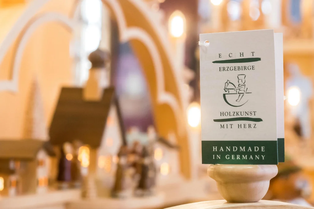 Echt Erzgebirge nur echt mit dem Reiterlein